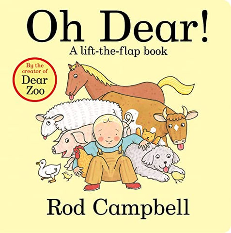 Lift The Flap Book - Oh Dear!-Baby Books & Posters, Early Years Books & Posters, Early Years Literacy, Seasons, Spring, Stock, Tactile Toys & Books-Learning SPACE