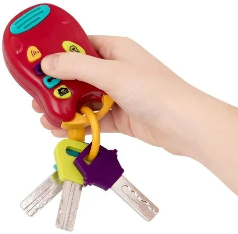 Light And Sound Keys-AllSensory, Baby Cause & Effect Toys, Baby Musical Toys, Baby Sensory Toys, Battat Toys, Cars & Transport, communication, Helps With, Imaginative Play, Music, Neuro Diversity, Nurture Room, Sensory Light Up Toys, Sound, Stock, Talking Buttons & Buzzers-Learning SPACE