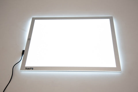 Light Panel A3 Educational And Sensory Light Board-AllSensory,Light Boxes,Sensory Light Up Toys,Stock,TickiT,Visual Sensory Toys-Learning SPACE
