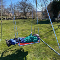 Light Platform Swing-Dropship,Hammocks,Outdoor Swings,Physical Needs,Stock,Teen & Adult Swings,Vestibular-Learning SPACE