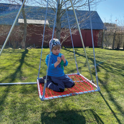 Light Platform Swing-Hammocks, Outdoor Swings, Physical Needs, Stock, Teen & Adult Swings, Vestibular-Learning SPACE