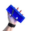 Top view of the Light Up Ship Liquid Timer held in one hand