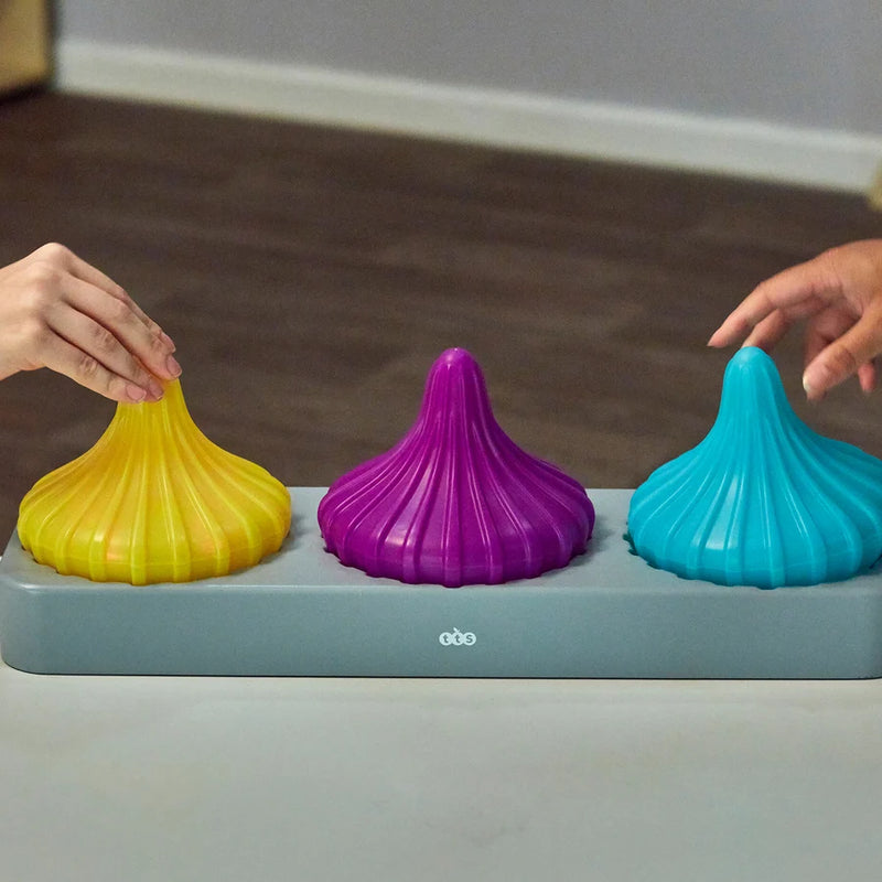 Light Up Twist & Turn Spinning Tops, Learning SPACE