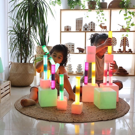 Light Up and Glow Cylinders, Learning SPACE
