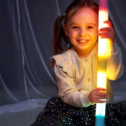 Light Up and Glow Cylinders-AllSensory,Sensory Light Up Toys,TTS Toys,Visual Sensory Toys-Learning SPACE