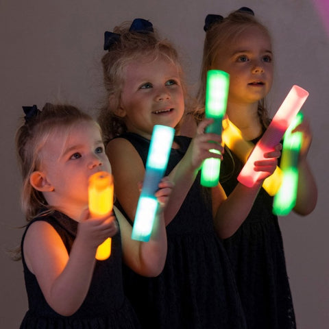 Light Up and Glow Cylinders-AllSensory, Sensory Light Up Toys, TTS Toys-Learning SPACE