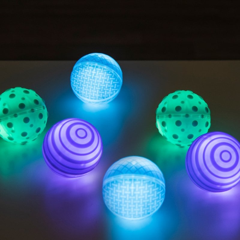Light up Glow Spheres, Cylinders and Bricks, Learning SPACE