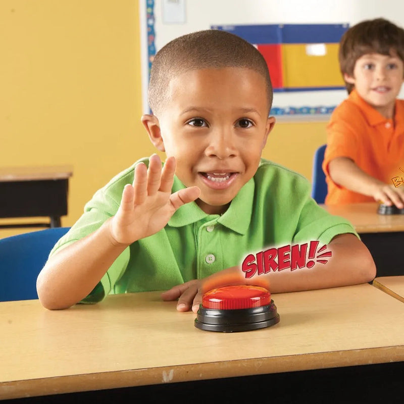 Lights and Sounds Buzzers (Set of 4), Learning SPACE