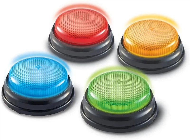 Lights and Sounds Buzzers (Set of 4), Learning SPACE