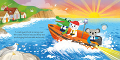 Lights and Sounds Emergency Vehicles Book, Learning SPACE