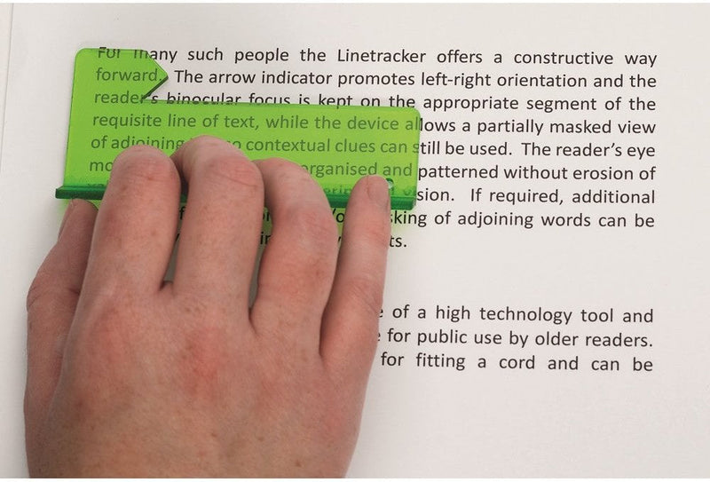 Line Trackers - Reading aid (Pack of 10), Learning SPACE