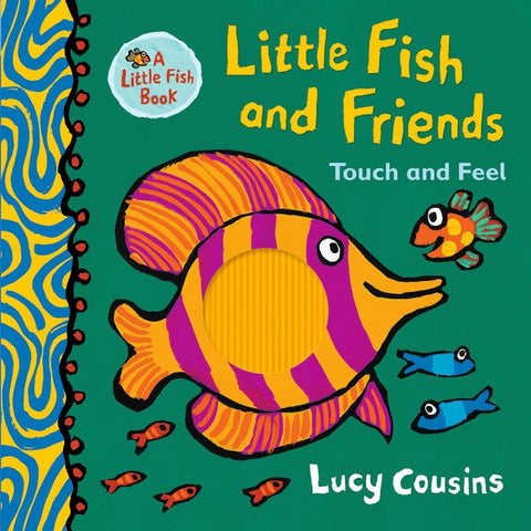 Little Fish and Friends: Touch and Feel Book-Baby Bath. Water & Sand Toys, Baby Books & Posters, Early Reading Books, Tactile Toys & Books-Learning SPACE