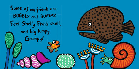 Little Fish and Friends: Touch and Feel Book, Learning SPACE