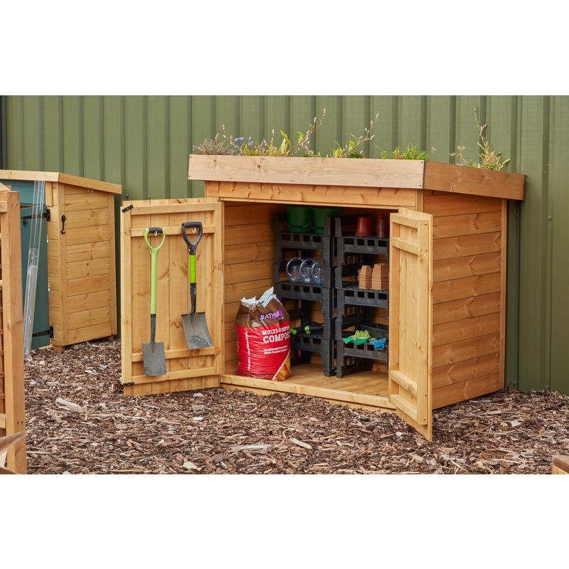 Living Roof Trike Shed-Cosy Direct, Sheds, Wellbeing Furniture-Learning SPACE