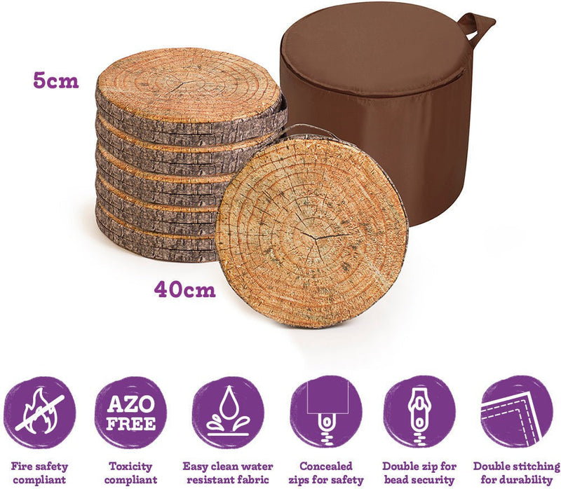 Log Carry Cushions - Pack of 6, Learning SPACE