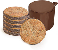 Log Carry Cushions - Pack of 6, Tree Log Chairs Learning SPACE