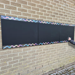 Long Indoor/Outdoor Mural Chalkboard, Learning SPACE