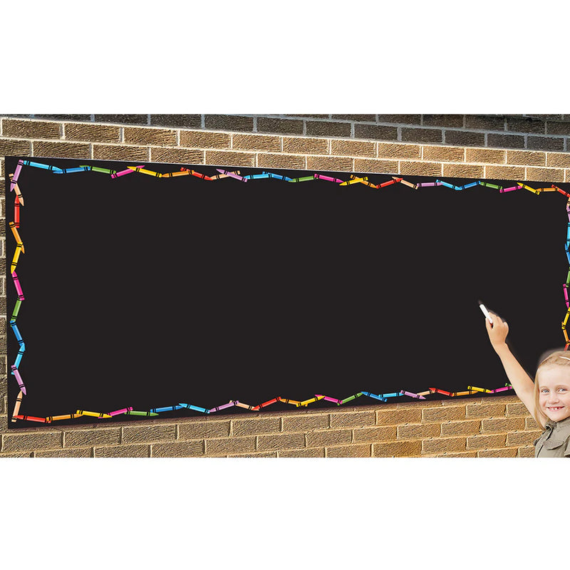 Long Indoor/Outdoor Mural Chalkboard, Learning SPACE