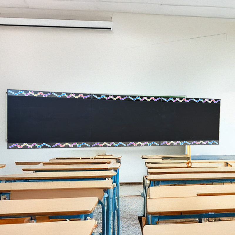 Long Indoor/Outdoor Mural Chalkboard, Learning SPACE