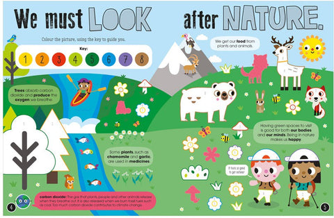 Looking After Nature Activity Book-Arts & Crafts,Gifts for 5-7 Years Old,Primary Arts & Crafts,Primary Books & Posters,S.T.E.M,World & Nature-Learning SPACE