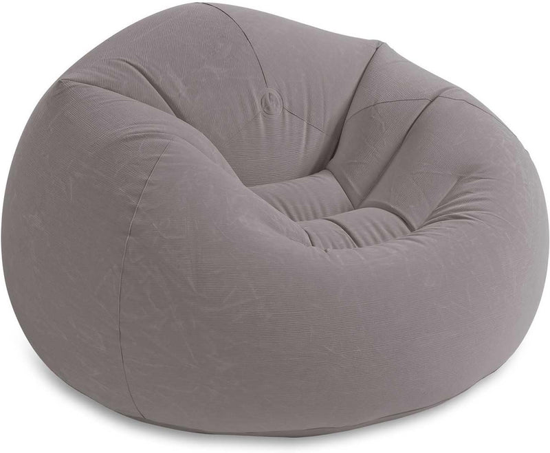 grey beanbag Beanless Bag