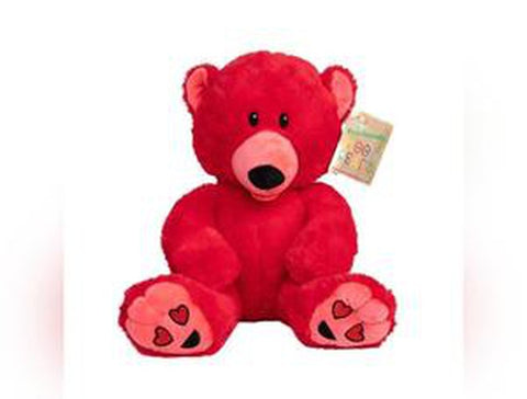 Love Bear - Mood Bear-Stuffed Toys-Additional Need,Calming and Relaxation,Comfort Toys,Eco Friendly,Emotions & Self Esteem,Games & Toys,Helps With,Mood Bear,PSHE,Social Emotional Learning-Learning SPACE