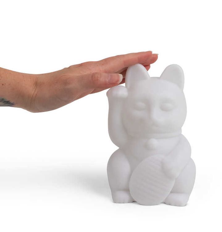 Lumez Squishy Colour Changing Lucky Cat Light, Learning SPACE