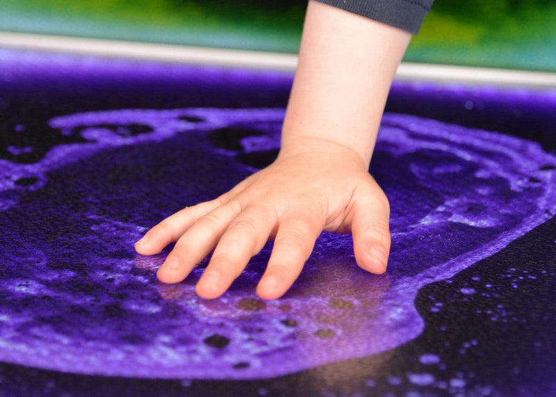 Large Liquid Filled Sensory Floor Tile - Single, Learning SPACE