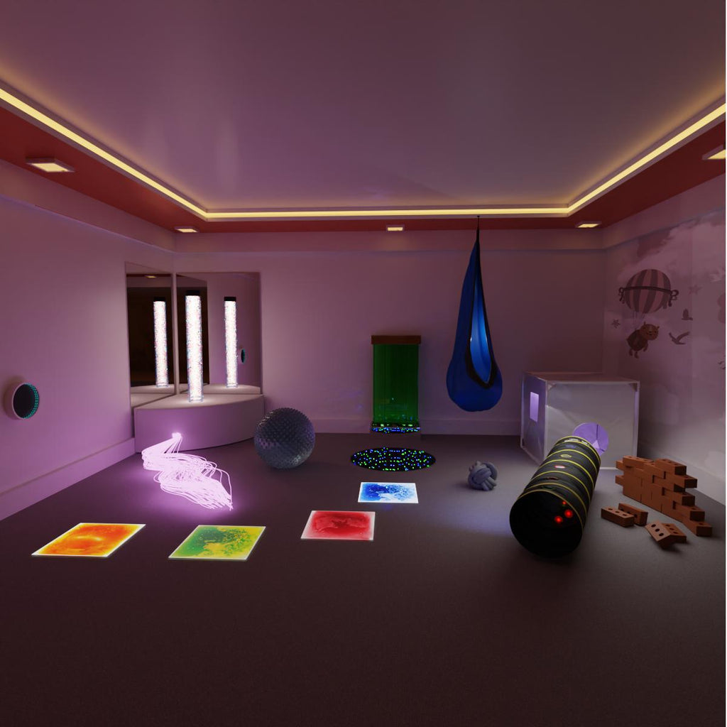 Lumina 16 Piece Sensory Room Bundle – Light Up & Tactile Toys-Ready Made Sensory Rooms-Learning SPACE