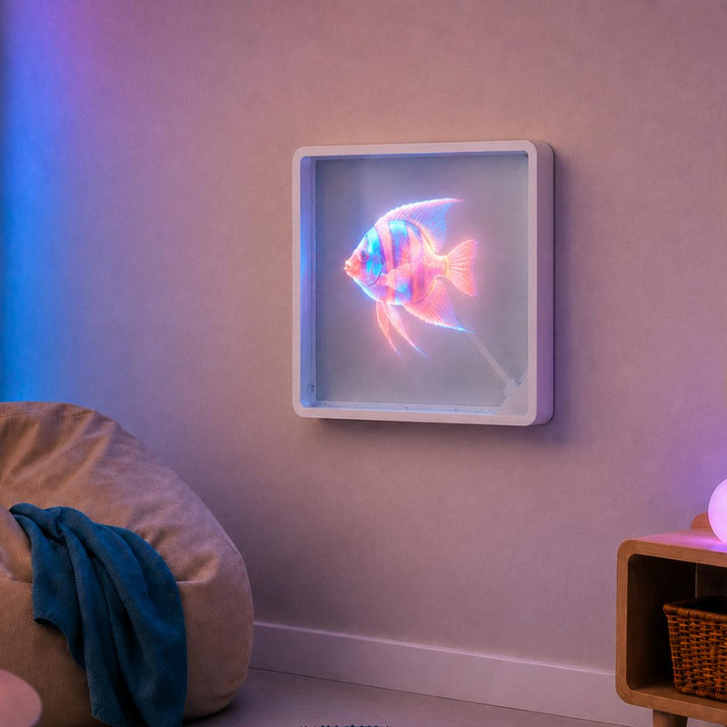 Lumina 3D Hologram with Speaker - 42cm Square, Learning SPACE