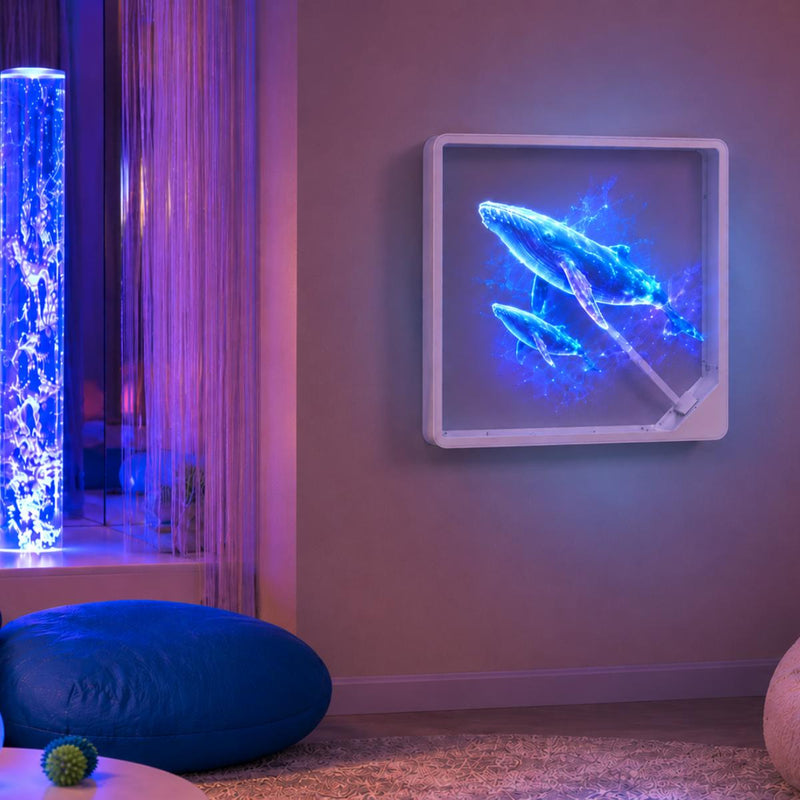 Lumina 3D Hologram with Speaker - 42cm Square, Learning SPACE