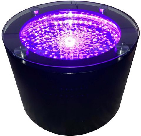 Lumina Bubble Table Round-Novelty Lighting-AllSensory, Bubble Tubes, Chill Out Area, Coffee table, Helps With, Lumina, Sensory Light Up Toys, Sensory Room Furniture, Sensory Seeking, Stock, Visual Sensory Toys-Learning SPACE