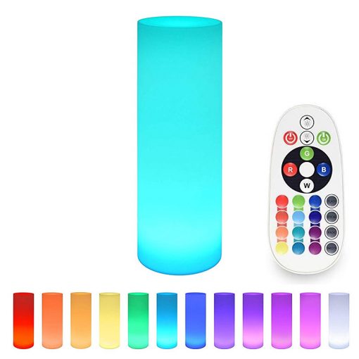 Lumina Colour Changing Cylinder-Novelty Lighting-ADD/ADHD,Autism,Calming & Anxiety,Calming and Relaxation,Colour Columns,Helps With,Home Bubble Tubes & Walls,Lumina,Neuro Diversity,Playlearn,Rainbow Theme Sensory Room,Teenage Lights-75cm-SLUC75-Learning SPACE