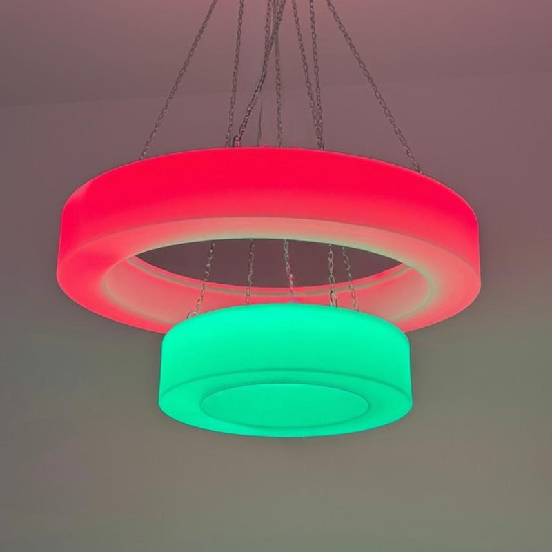 Lumina Colour Changing Duo Ceiling Ring, Learning SPACE