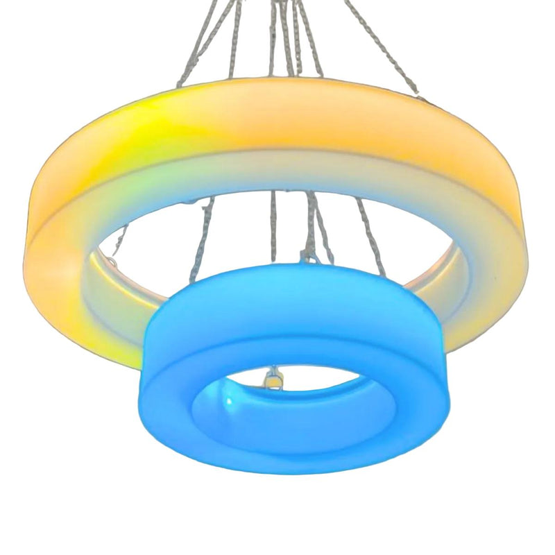 Lumina Colour Changing Duo Ceiling Ring, Learning SPACE