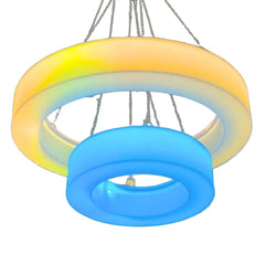 Lumina Colour Changing Duo Ceiling Ring, Learning SPACE