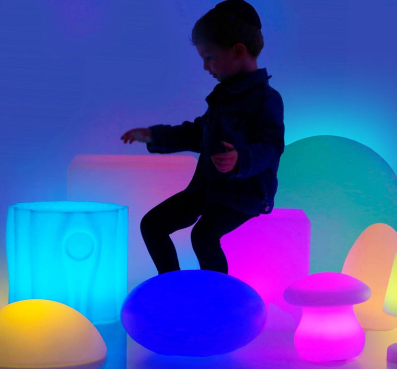 Lumina Colour-Changing Egg - Sensory Mood Light, Learning SPACE