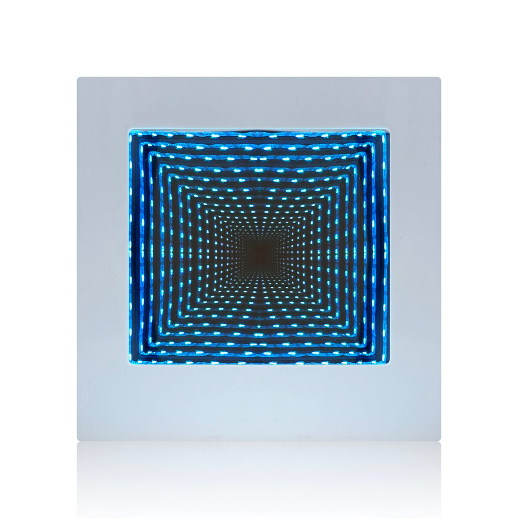 Lumina Colour Changing Square Tunnel Infinity Lamp-Blind & Visually Impaired,Infinity mirror,Lumina,Playlearn,Sensory Mirrors,Visual Fun,Visual Sensory Toys-Learning SPACE