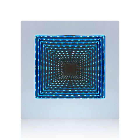 Lumina Colour Changing Square Tunnel Infinity Lamp-Blind & Visually Impaired,Infinity mirror,Lumina,Playlearn,Sensory Mirrors,Visual Fun,Visual Sensory Toys-Learning SPACE