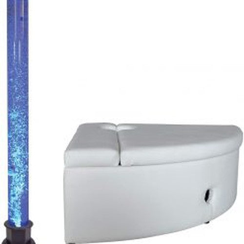 Lumina Corner Padded Plinth (For 15cm Diameter Bubble tubes), Learning SPACE