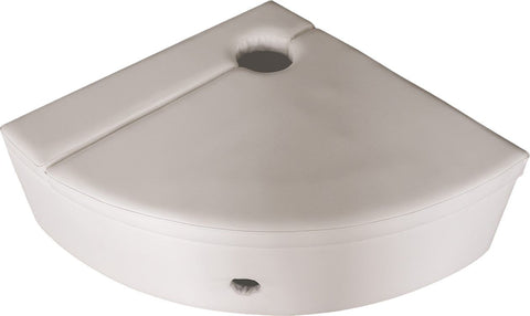 Lumina Corner Padded Plinth (For 15cm Diameter Bubble tubes)-Bubble Tube Accessories,Dropship,Home Bubble Tubes & Walls,Lumina,Playlearn,Plinths,Soft Play Sets-Learning SPACE