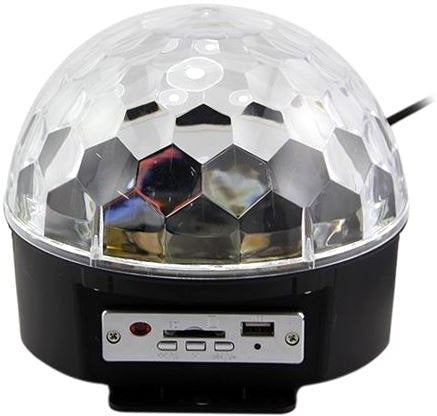 Lumina Disco Dome Ball Speakers with Bluetooth and USB Connection, Learning SPACE