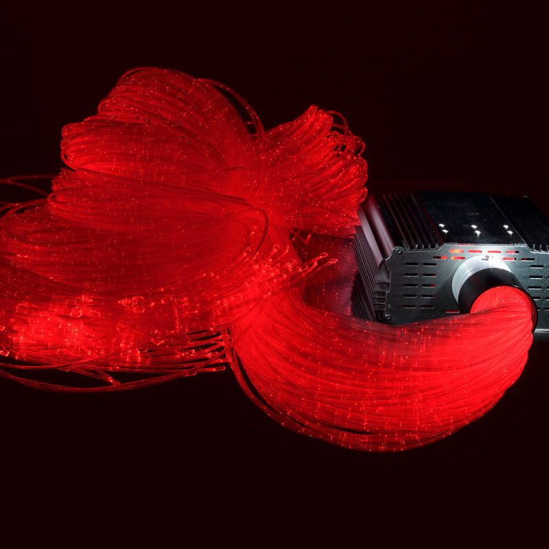 Lumina Fibre Optic Tails 2m (With Lightsource), Colour Changing Light Source Learning SPACE