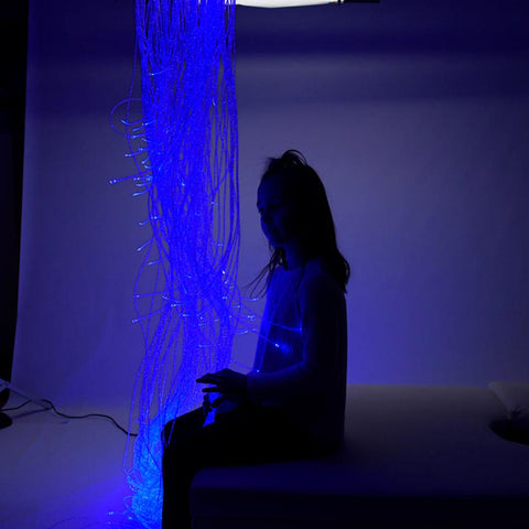 Lumina Fibre Optic Tails 2m (With Lightsource)-Fibre Optic Lighting,Playlearn,Sensory Room Lighting,string light-Learning SPACE