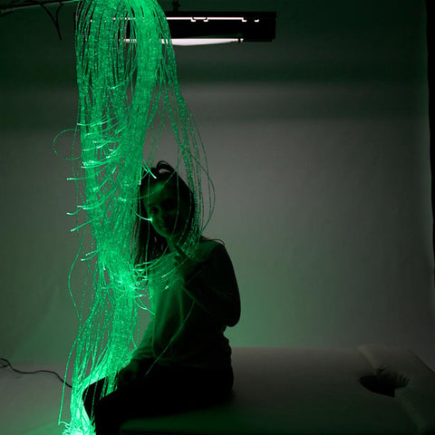 Lumina Fibre Optic Tails 2m (With Lightsource)-Fibre Optic Lighting,Playlearn,Sensory Room Lighting,string light-Learning SPACE