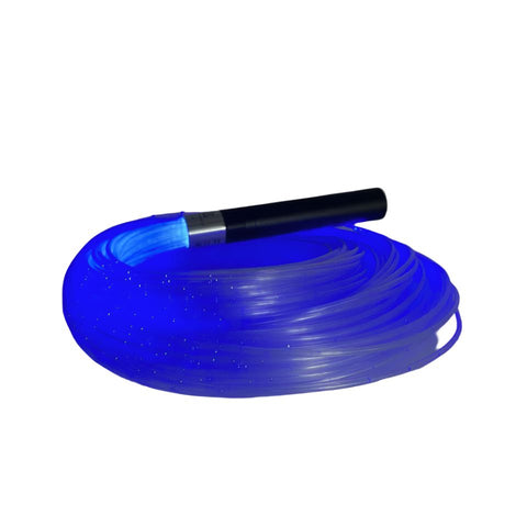 Lumina Fibre Optic Wand with Tails 1.5m-Calming & Anxiety,Den Accessories,Fibre Optic Lighting,Playlearn,Sensory,Sensory Light Up Toys,Sensory Processing Disorder,Sensory Seeking,Visual Sensory Toys-Clear Tails-SFOWT-Learning SPACE