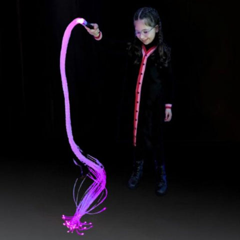 Lumina Fibre Optic Wand with Tails 1.5m-Calming & Anxiety,Den Accessories,Fibre Optic Lighting,Playlearn,Sensory,Sensory Light Up Toys,Sensory Processing Disorder,Sensory Seeking,Visual Sensory Toys-Learning SPACE