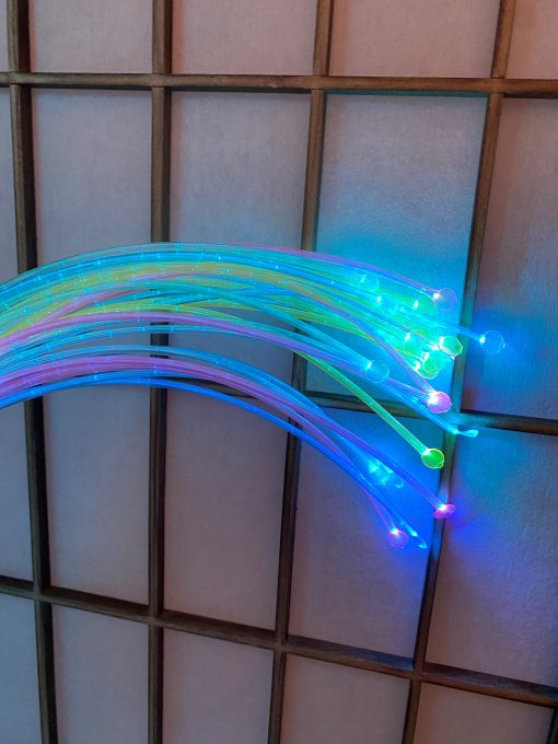 Lumina Fibre Optic Wand with Tails 1.5m, Learning SPACE