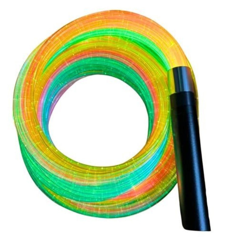 Lumina Fibre Optic Wand with Tails 1.5m, UV Coloured Tails Learning SPACE