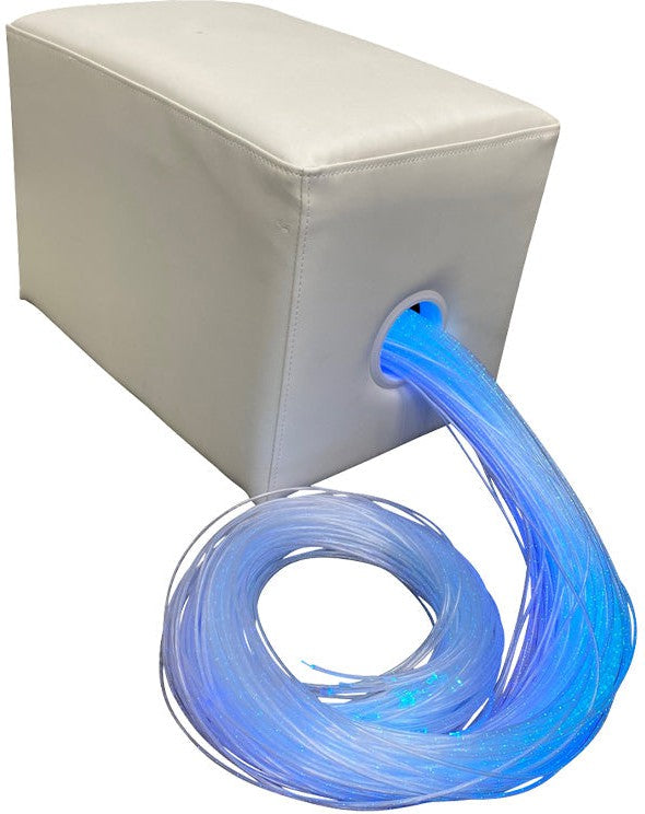 Lumina White Padded Seat & Surround (for Fibre Optics), Learning SPACE